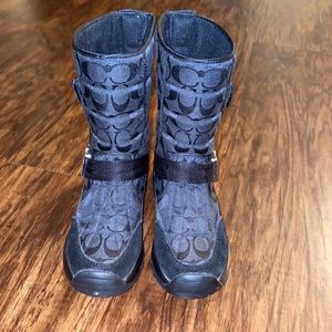 Coach winter boots